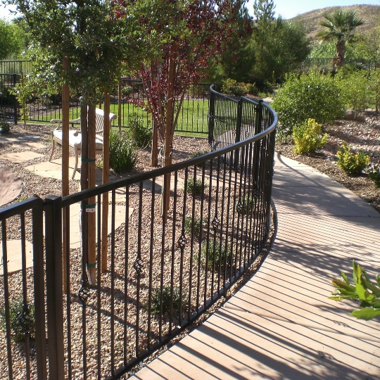Fence Along Sidewalk, Custom Fence Installation, St. George, UT